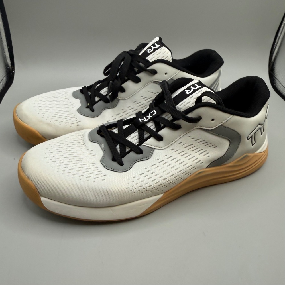 TYR CXT-1 Breathable Trainer Athletic Shoes Mens 11 Women's 12.5 White Grey Gum